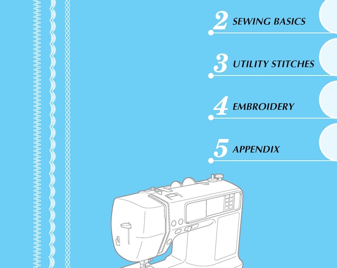 Brother SE400 Sewing Machine Instruction Manual - User Manual - Complete User Guide
