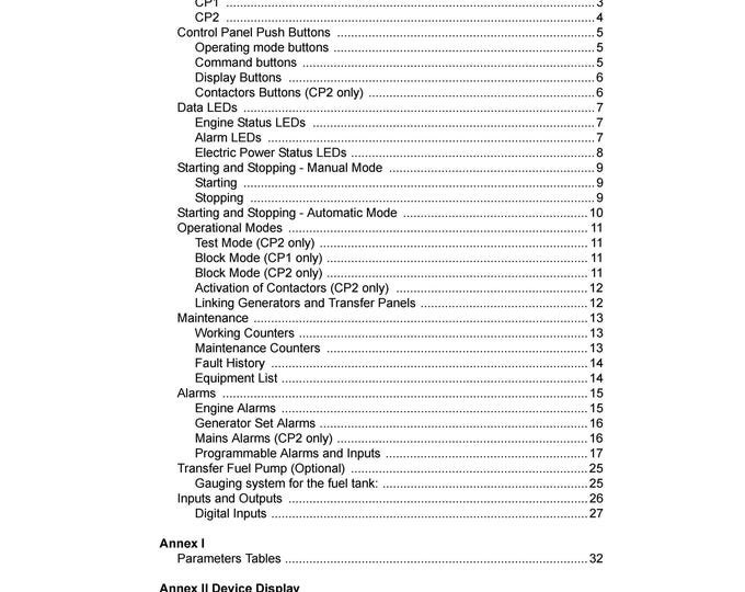 JCB CP1 and CP2 Digital Control Panels - Workshop Manual - Service Manual - Parts Manual - Owners Manual (pdf Download)