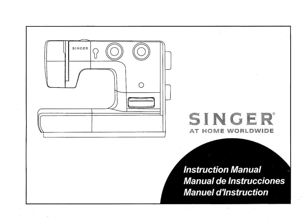 Singer 1725 Sewing Machine Instruction Manual User Manual Complete User