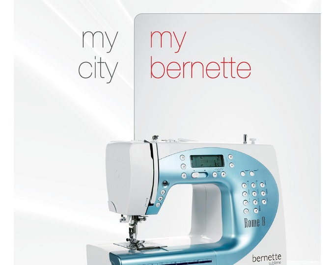 Bernette Rome 8  Sewing Machine Instruction Manual - User Manual - Complete User Guide - English