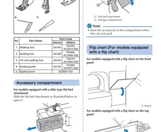 User manual Brother XR9550 (English - 76 pages)