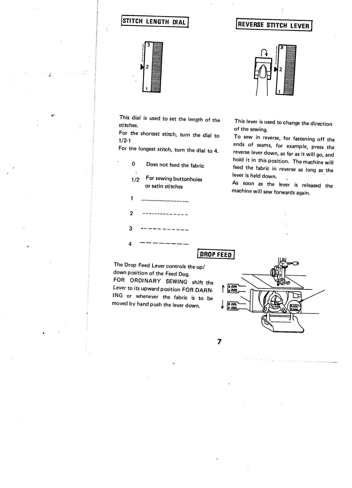 Elna 240i Elnita Sewing Machine Instruction Manual User Etsy
