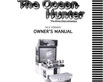 SEGA - The Ocean Hunter - Service Manual - Parts Manual - Owner manual -  Pdf Download