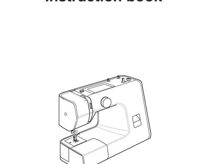 Necchi EV7  Sewing Machine Instruction Manual - User Manual - Complete User Guide
