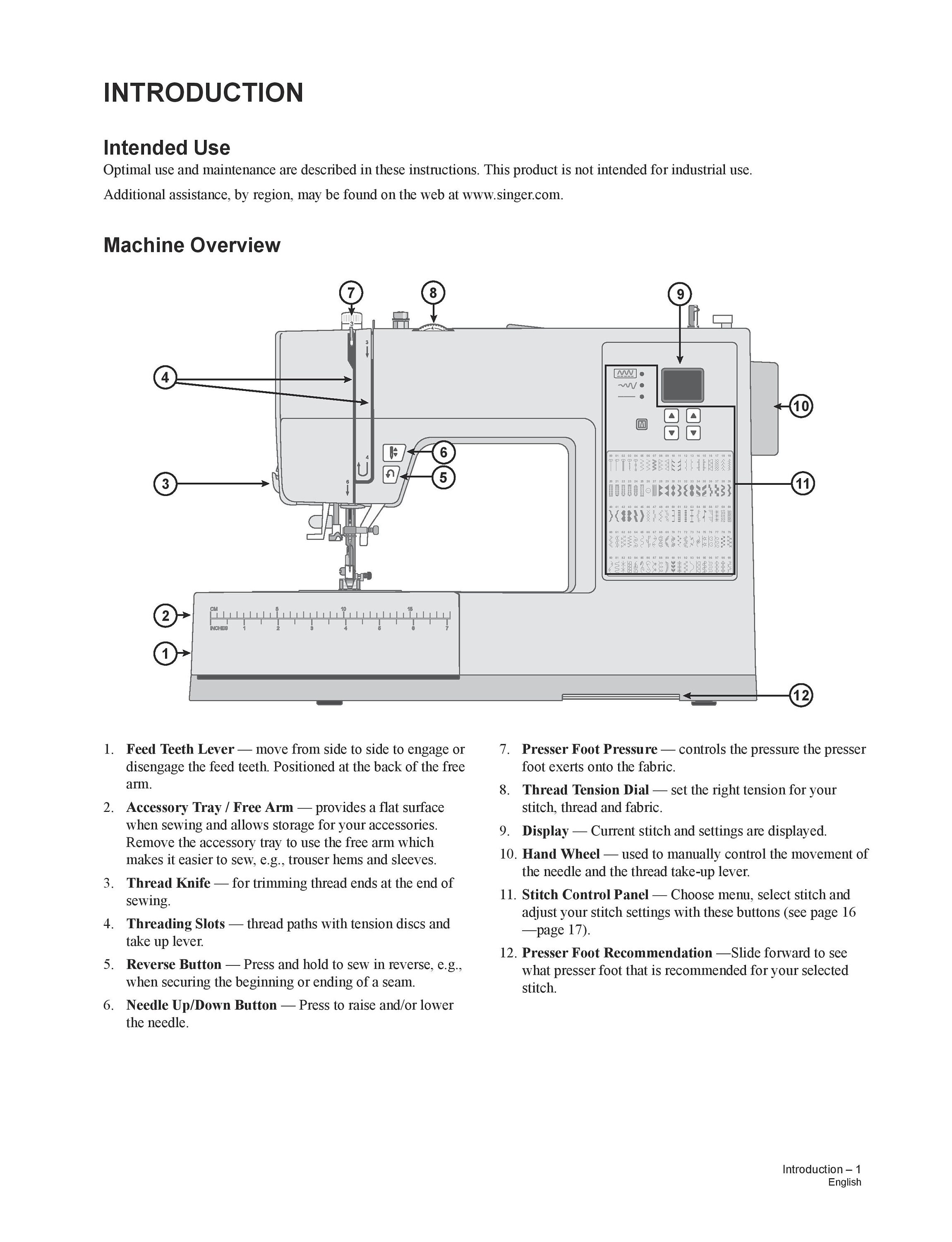 Singer HD6620C Sewing Machine Instruction Manual User Manual Complete