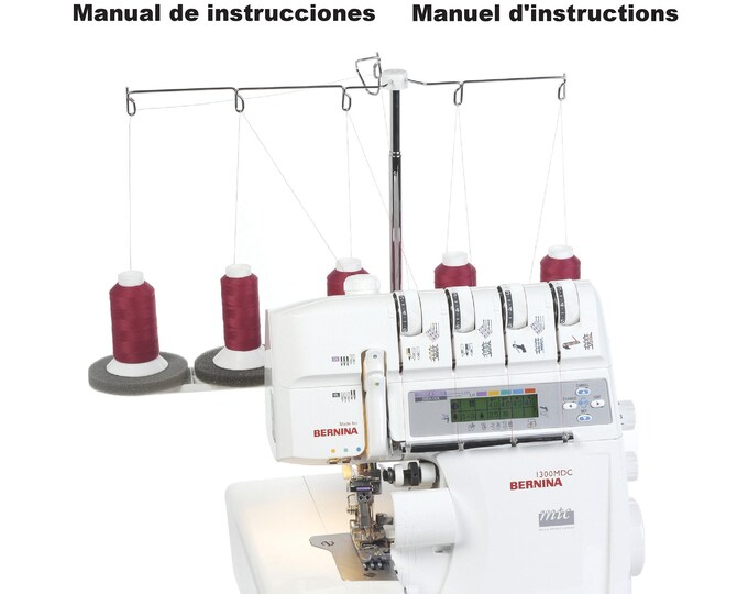 BERNINA 1300 MDC Sewing Machine Instruction Manual - User Manual - Complete User Guide - English