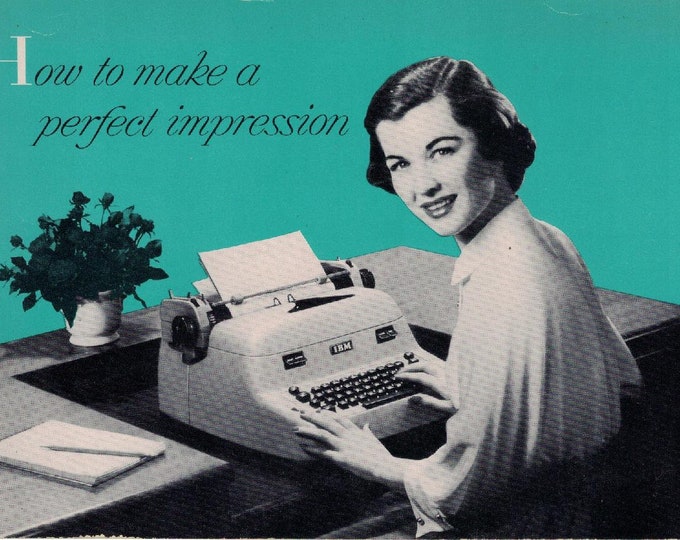 IBM Electric Typewriter Instruction Manual - User Manual - Complete User Guide