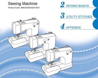 Brother SC3000 Sewing Machine Instruction Manual - 120 Pages