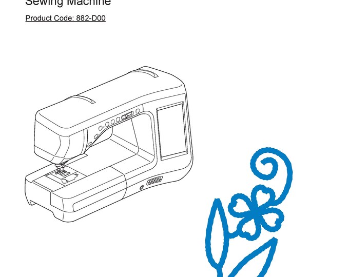 Brother VQ3000 Sewing Machine Instruction Manual - User Manual - Complete User Guide