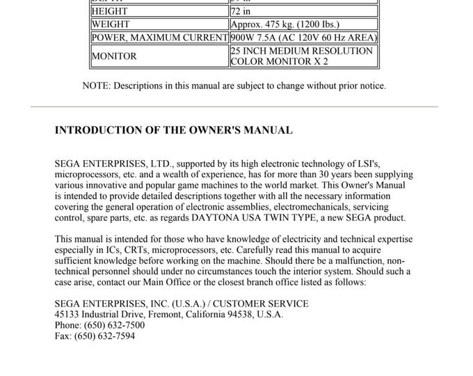 TAITO - ELECTROCOIN AUTOMATICS - Service Manual - Parts Manual - Owner manual -  Pdf Download