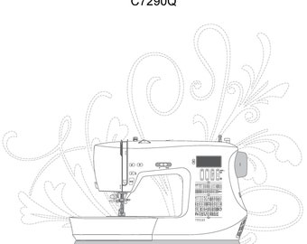 Singer C7290Q Sewing Machine Instruction Manual - User Manual - Complete User Guide - English