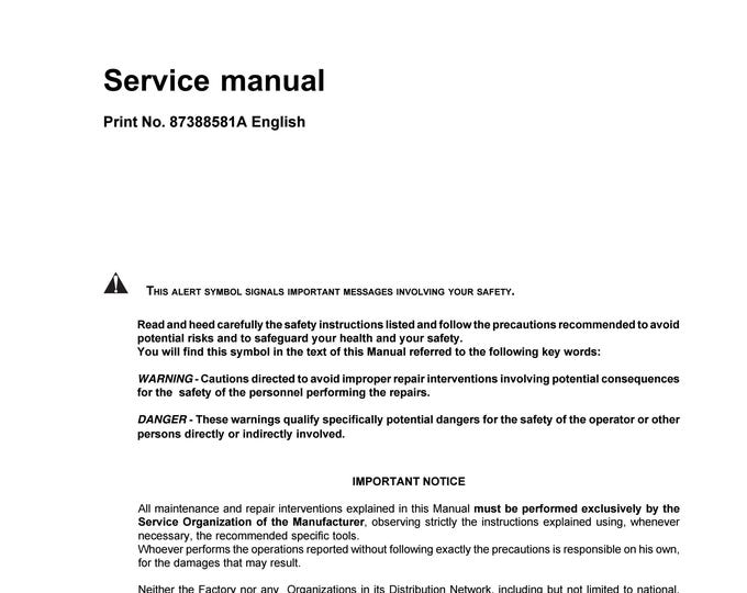 Case 1850K (Tier 3) CRAWLER DOZER - Shop Manual - Workshop Manual (Pdf Download)