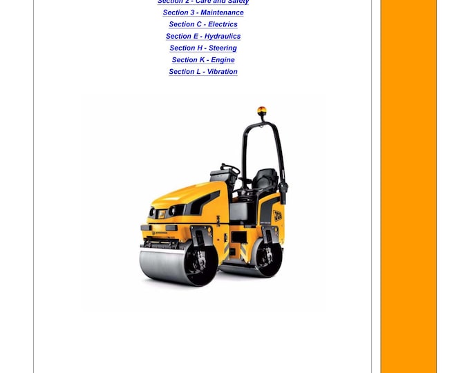 JCB VMT160 VMT260 Tier 2 and Tier 4 9803-9530 - Workshop Manual - Service Manual - Parts Manual - Owners Manual (PDF Download)