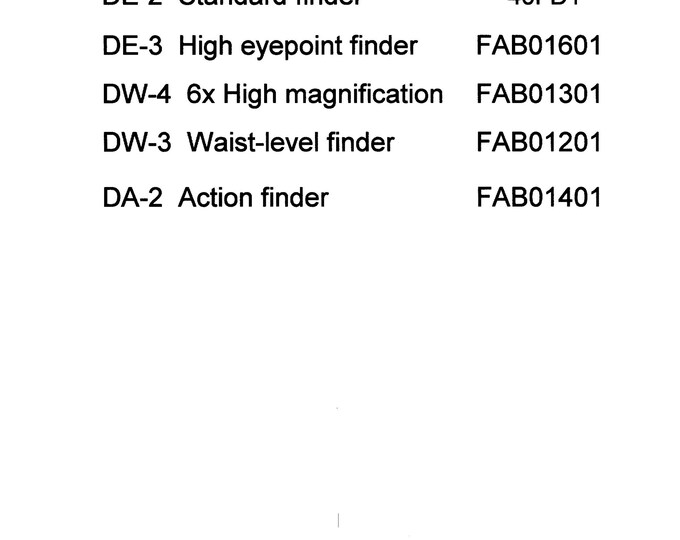 Nikon F3 Finder - Service Manual - Repair Manual - Workshop Manual -  PDF Download