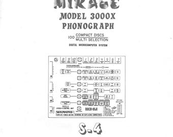 Rock-Ola Mirage 3000X S-4 Control System Service Manual