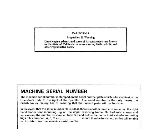 Linkbelt 8000 Q2 Quantum Operation Manual Book 914 - Part Manuals- Workshop Manual  (PDF Download)