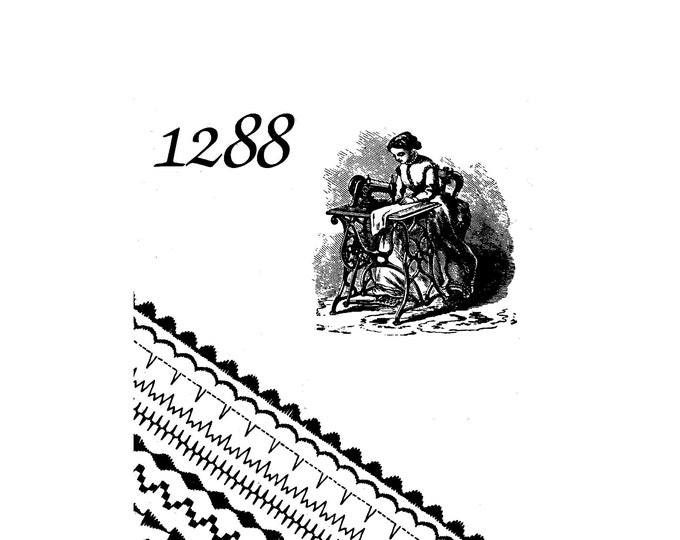 Singer 1288 Sewing Machine Instruction Manual - User Manual - Complete User Guide - English