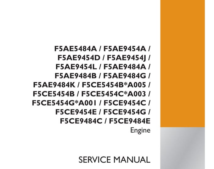 Case - F5AE5484A  F5AE9454A F5AE9454D F5AE9454J F5AE9454L F5AE9484A F5AE9484B F5AE9484G - Workshop Manual-Service Manual -(Pdf Download)