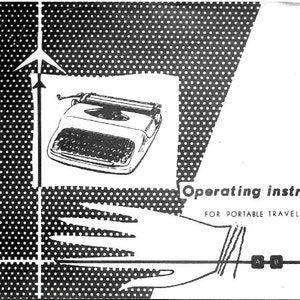 Instructiehandleiding Consul 1531 Typewriter - Gebruikershandleiding - Volledige gebruikershandleiding