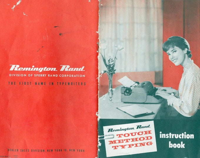 Remington Rand Portable  Typewriter Instruction Manual - User Manual - Complete User Guide