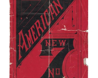 American - New Number 7 - Sewing-Machine - Service Manual - Instruction Manual -  Wiring Diagram - Operation Manual - Parts List