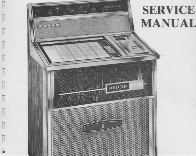 Rock-Ola - 435 - 441 - Service Manual - Parts Catalog - Schematic - Wiring Diagram - Repair Manual