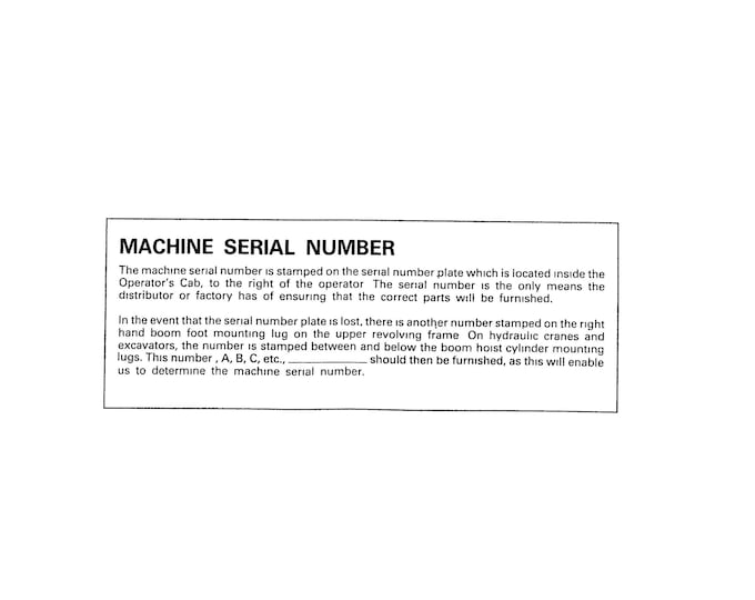 Linkbelt  LS- 3400 C SERIES  2 - Book  763A-5E - Operation Manual  - Part Manuals- Workshop Manual  (PDF Download)