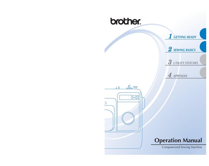 Brother NS40 Sewing Machine Instruction Manual - User Manual - Complete User Guide