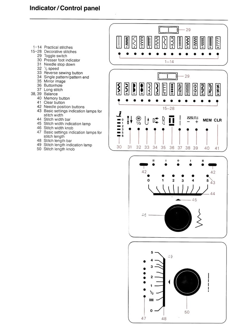 Bernina 1090 1090 S Sewing Machine Instruction Manual User Manual