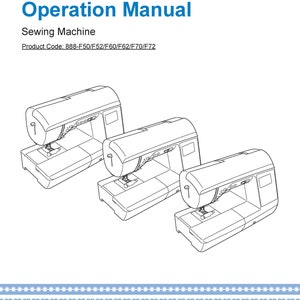 Brother BQ1350 Sewing Machine Instruction Manual - User Manual - Complete User Guide