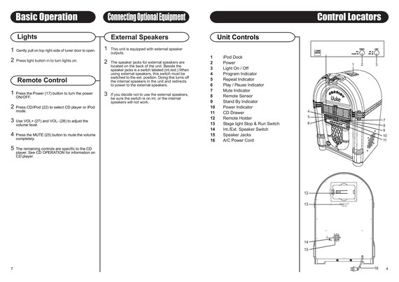 Crosley - Ijuke Premier Jukebox User Manual - CR1702A - Owners