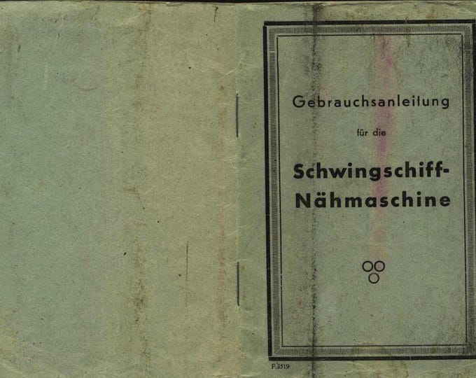 Haid - New Vibrating Shuttle- Sewing Machine - Service Manual - Instruction Manual -  Wiring Diagram - Operation Manual - Parts List