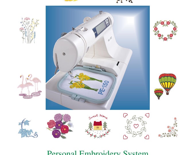 Brother PE150 Sewing Machine Instruction Manual - User Manual - Complete User Guide