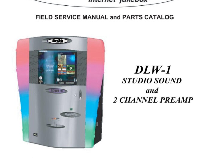 ROWE - DLW-1 - Star Link - Service Manual - User Manual - Parts List - English