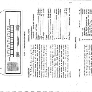 Seeburg - StereoConsollette-CIMI -Instruction Manual - Wiring Diagram - Schematic - Parts List