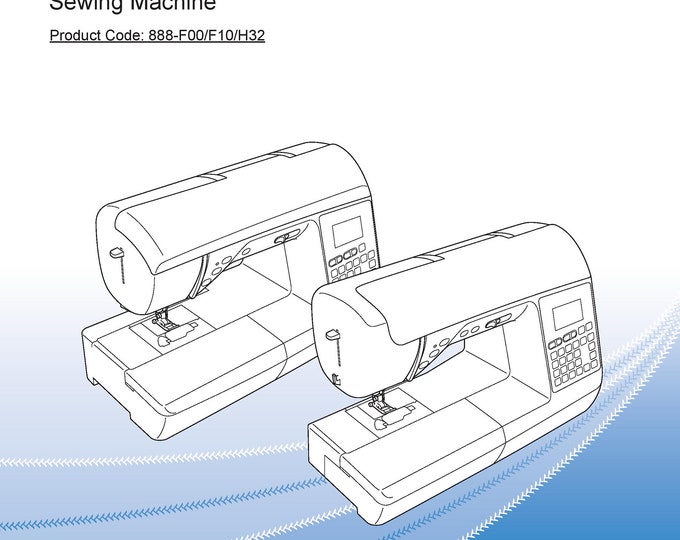 Brother PS500 Sewing Machine Instruction Manual - User Manual - Complete User Guide