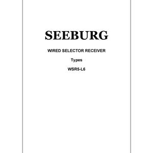 Seeburg WSR5-L6 - Service Manual - Instruction Manual -  Wiring Diagram - Schematic - Operation Manual - Parts List