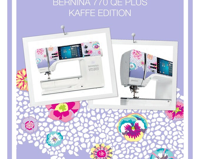 Bernina 770 QE PLUS KAFFE edition Sewing Machine Instruction Manual - User Manual - Complete User Guide - English