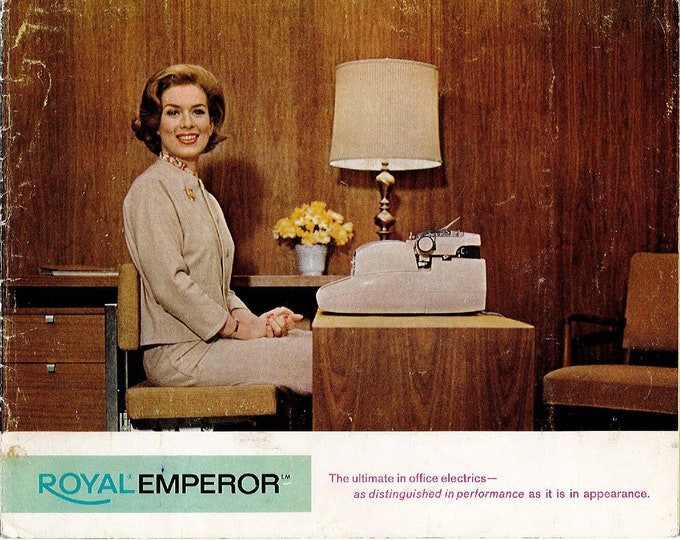 Royal Emperor Typewriter Instruction Manual - User Manual - Complete User Guide