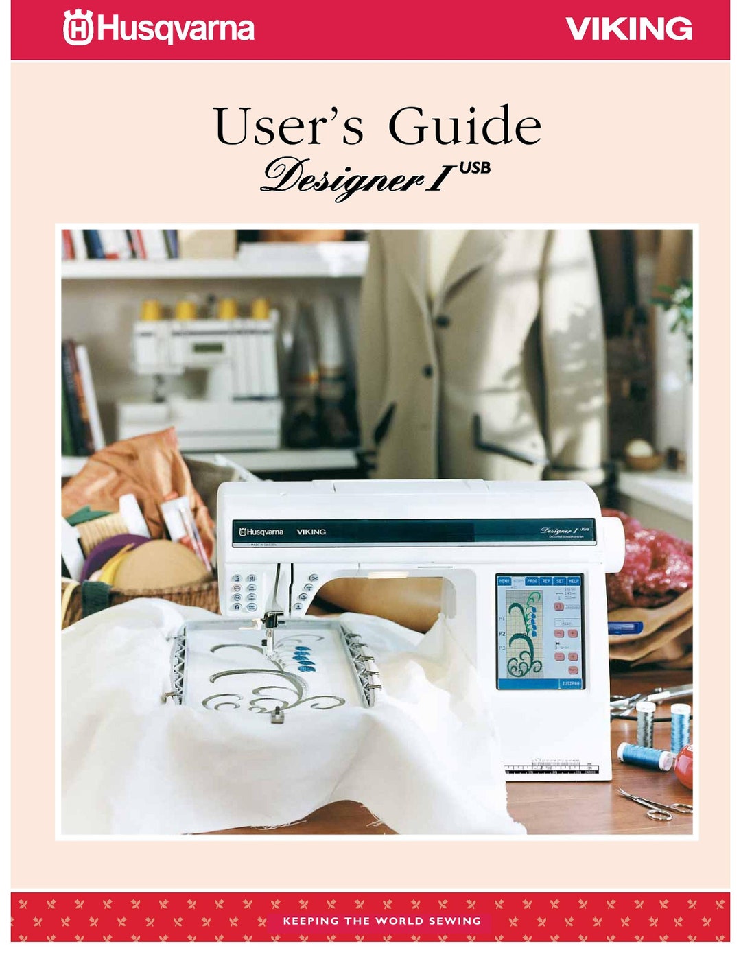 Husqvarna Viking Designer I Usb Sewing Machine Instruction Manual ...