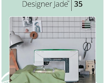 Husqvarna Viking Designer Jade 35 Sewing Machine Instruction Manual
