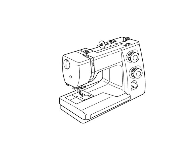 Janome 500 Sewist Sewing Machine Instruction Manual - User Manual - Complete User Guide - English