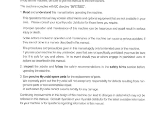 Manual de funcionamiento del Hyundai HL-740TM (Descarga en PDF)