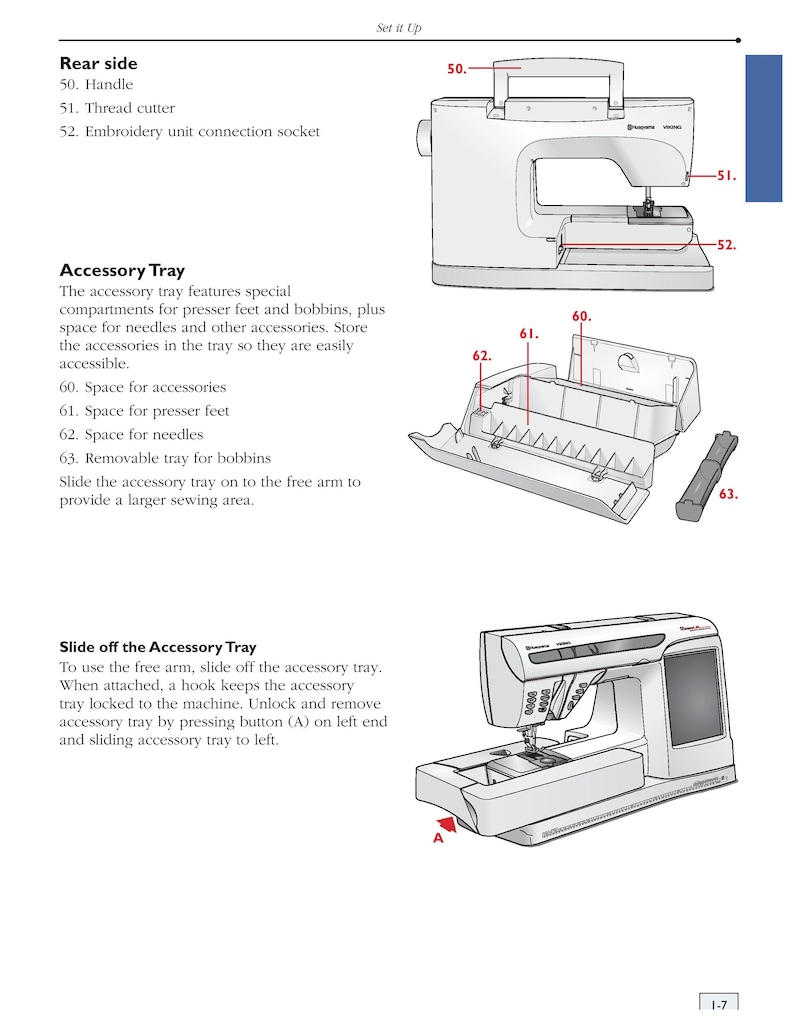 Husqvarna Viking Designer SE Sewing Machine User Guide - English - Etsy