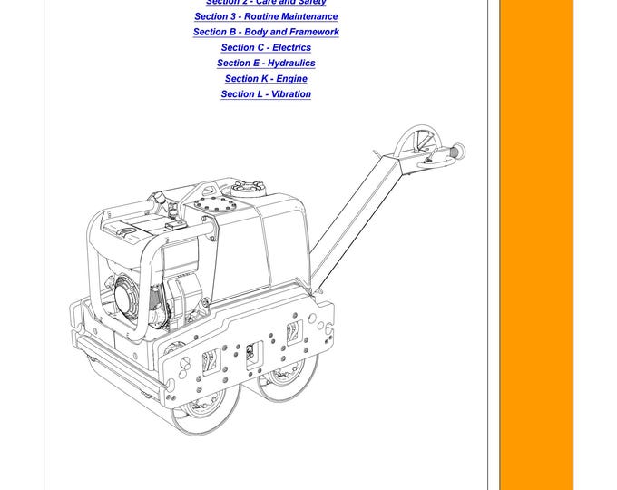 JCB VMD70/VMD100 - Workshop Manual - Service Manual- Owners manual  (pdf Download)