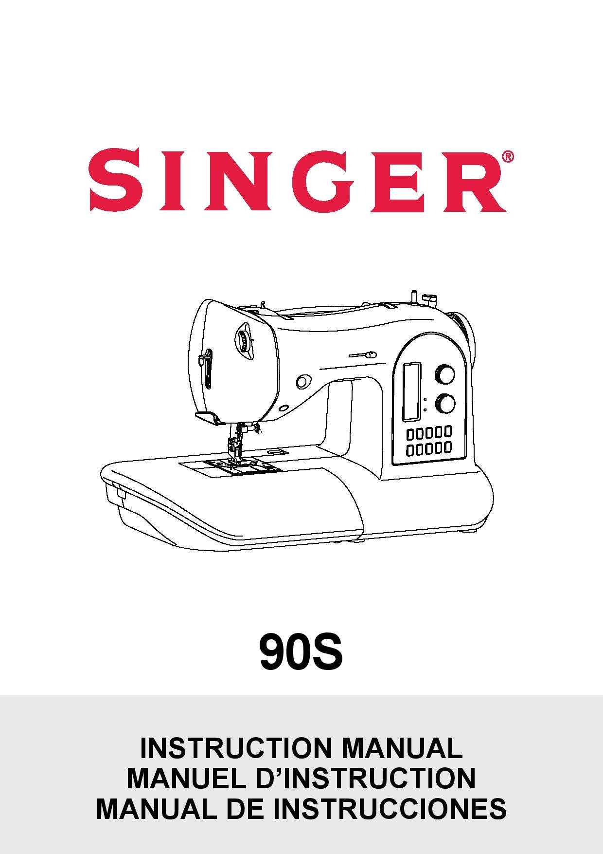 Singer 4432 Sewing Machine Instruction Manual