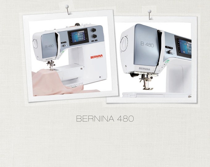 Bernina 480  Sewing Machine Instruction Manual - User Manual - Complete User Guide - English