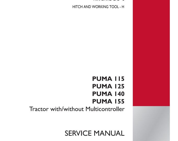 Case Puma 115 Puma 125 Puma 140 Puma 155-FRAME Primary frame - 10.B - Repair Manual- (Pdf Download)