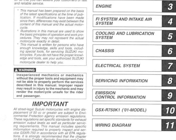 Subaru forester SG 2001-2001 - Service Manual - Parts Manual - Owner manual - Pdf Download