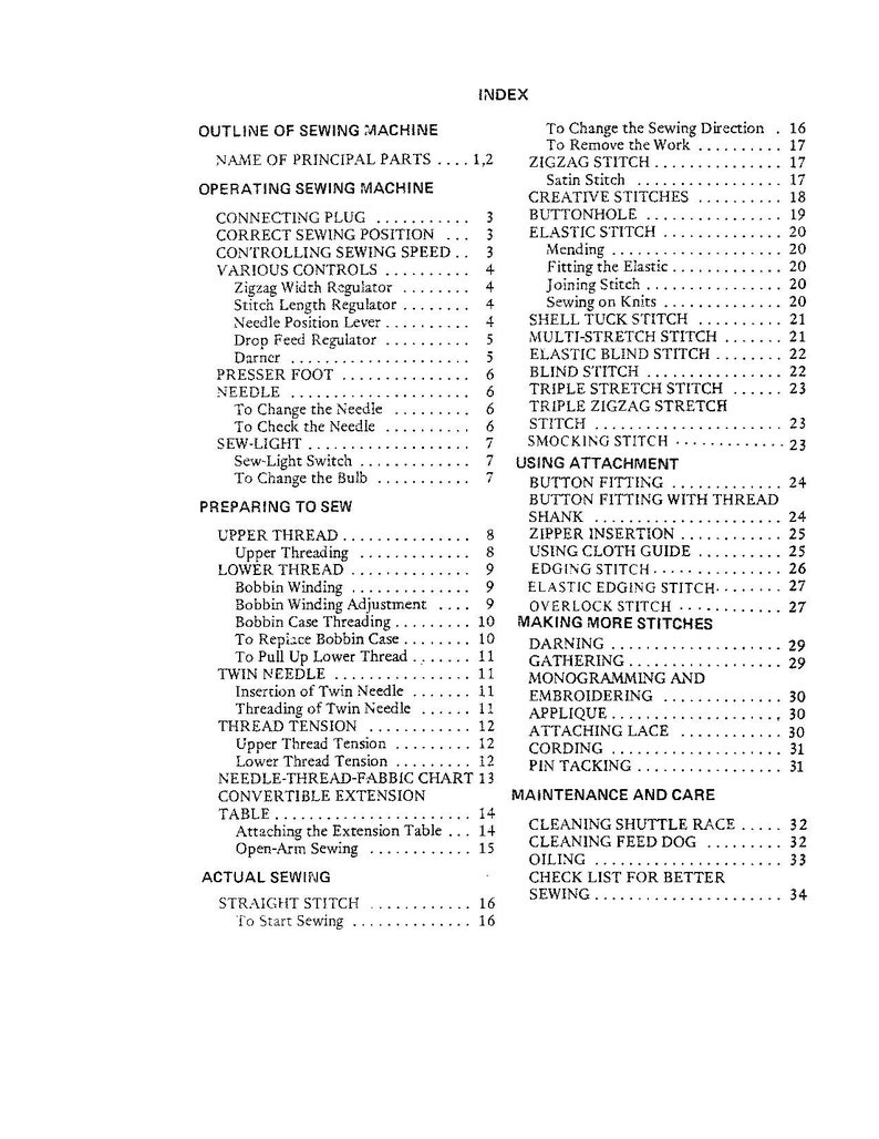 Singer 5400 Sewing Machine Instruction Manual User Manual Complete User